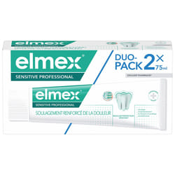 Elmex Sensitive Professionnal Dentifrice Lot de 2 x 75ml