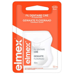 Elmex Fil Dentaire Ciré 50 m