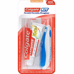 COLGATE Kit de voyage Total Brosse à dents & Dentifrice - 20 ml