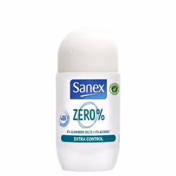 Sanex Zero% Extra Control 48h Déodorant Bille 50 ml, Femmes, Déodorant, Déodorant roll-on, Boîte, 50 ml, 48 h