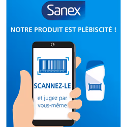 Sanex Zero% Extra Control 48h Déodorant Bille 50ml