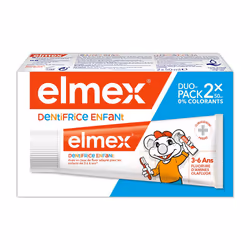 Elmex Kids Dentifrice 3-6 ans Lot de 2 x 50ml
