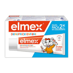 Elmex Kids Dentifrice 3-6 ans Lot de 2 x 50ml