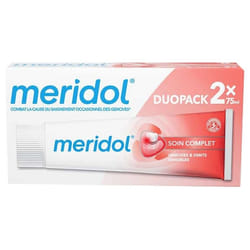 Meridol Dentifrice Soin Complet Gencives & Dents Sensibles Lot de 2 x 75 ml