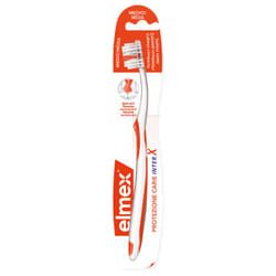 elmex 8718951557628 brosse à dents Orange, Blanc Adulte