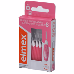 Elmex - Brossettes interdentaires Taille 0 - 06mm - Pack de 8 brossettes