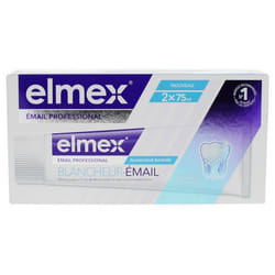 Elmex Émail Professional Blancheur-Émail Lot de 2 x 75 ml