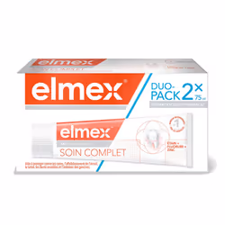 Dentifrice Elmex Anti-Caries Soin Complet - 2x75 ml