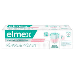 Elmex Sensitive Professional Répare & Prévient + Soin Gencives 75 ml