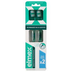 Elmex Sensitive Duo-Pack Extra Souple - Couleur : Bleu / Vert