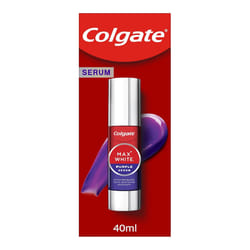 Colgate Dentifrice Max White Toner Violet Éclaircissant - Blanchiment Dentaire avec Formule au Toner Violet - 40 ml