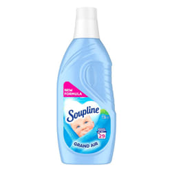 SOUPLINE Adoucissant Concentré Fraîcheur Longue Durée SOUPLINE Blue Grand Air, 29 Lavages, Flacon 1,5 L
