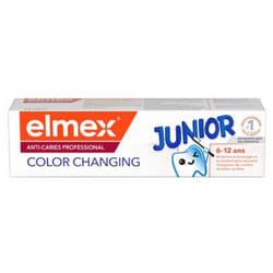 Elmex Dentifrice Junior Anti-Caries Professional Color Changing 75 ml