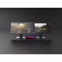 LINQ byELEMENTS LQ48011 station d'accueil 2 x USB 3.2 Gen 2 (3.1 Gen 2) Type-C Noir, Gris - Vue supplémentaire 17
