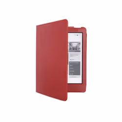Gecko Covers V4T47C4, Folio, Rouge, Kobo, 15,2 cm (6"), Simili-cuir, Aura Edition 2
