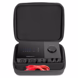 UDG GEAR U8460BL, Boîtier rigide, Interface audio, Mousse d'éthylène-Acétate de vinyle (EVA), Toison, Nylon, Noir, Monochroma ...