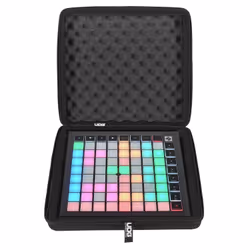 UDG GEAR U8487BL, Boîtier rigide, Contrôleur DJ, Mousse d'éthylène-Acétate de vinyle (EVA), Toison, Noir, Novation, Monochrom ...