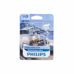 Ampoule halogène PHILIPS H8 WhiteVision Ultra 12V, 35W, 1 pièce