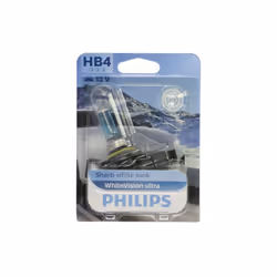 Ampoule halogène PHILIPS HB4 WhiteVision Ultra 12V, 55W, 1 pièce