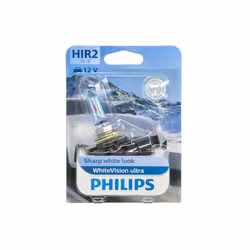 Ampoule halogène PHILIPS HIR2 WhiteVision Ultra 12V, 55W, 1 pièce
