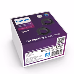 Philips 11172X2, Adaptateur, Noir, LED, H7-LED, 63 mm, 97 mm
