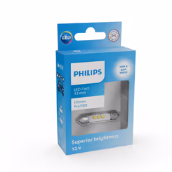 Philips Ultinon Pro7000 11866CU70X1 Lampe de signalisation automobile, 12 V, Décoration, LED, 6000 K, 1 pièce(s)