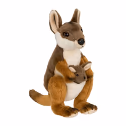 Neotilus Wwf Wallaby Avec Bébé - 19 Cm