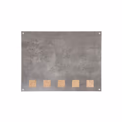 Securit LW-GY-78 tableau à craie et accessoires Gris Liège, Métal, Bois