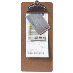 Clip board porte-addition marron - Marron