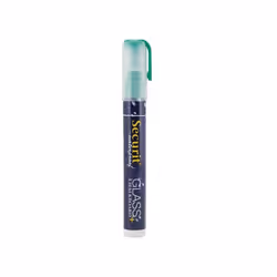 Pour une écriture claire et durable en intérieur et extérieur Le feutre craie waterproof vert à pointe biseautée 2-6 mm est l ...