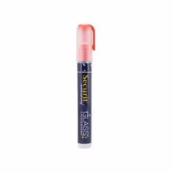 Pour une écriture claire et durable sur tous supports Le feutre craie waterproof rouge à pointe biseautée 2-6 mm est l'outil  ...