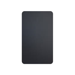 Securit CS-RECT-8 tableau à craie et accessoires Noir Polyvinyl chloride (PVC)