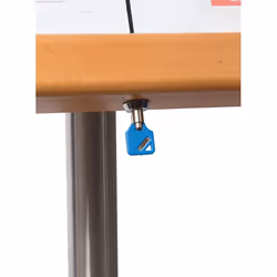 Securit MCS-4A4-WLTE Stand d'information Verre, Plastique, Acier inoxydable, Bois Bois