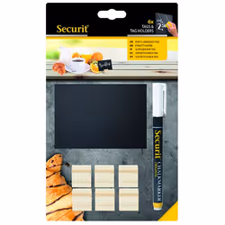 Securit TAG-HLD-TE porte étiquettes 6 pièce(s)