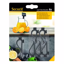 Securit TAG-HLD-CP porte étiquettes 6 pièce(s)