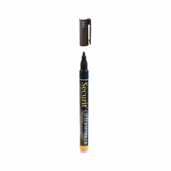 Pour une écriture nette et professionnelle Le feutre-craie noir à encre liquide effaçable avec pointe fine 1-2 mm est l'outil ...