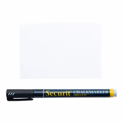 Securit TAG-A7-BL tableau à craie et accessoires Blanc Plastique