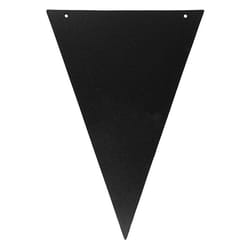 Securit FB-FLAG tableau à craie et accessoires Noir Mélamine, Résine, Velcro