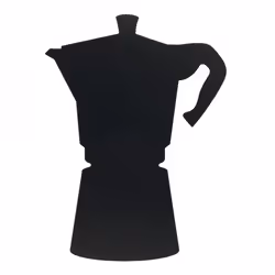 Securit FB-MOKA, 300 x 500 mm, Mélamine, Résine, Velcro, Noir