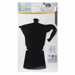 Securit FB-MOKA tableau à craie et accessoires Noir Mélamine, Résine, Velcro - Vue supplémentaire 4