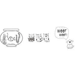 Securit WD-3A3-PT papeterie Pochoir art