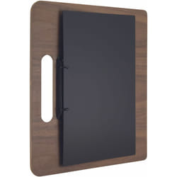 Porte-menu classeur A4 en noyer