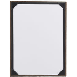 Porte-menu tablette deluxe A4 en noyer - Noyer