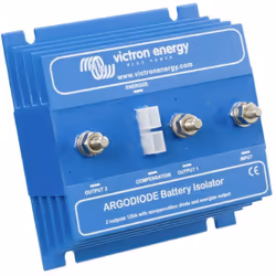 Informations techniques Courant de charge max. : 80 A Courant d'alternateur max. 80 A. Nombre de piles 2 Raccord M6 goujon Ra ...