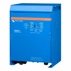 Victron Energy Quattro adaptateur de puissance & onduleur Intérieure 6500 W Bleu