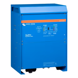 Victron Energy Quattro adaptateur de puissance & onduleur Intérieure 6500 W Bleu