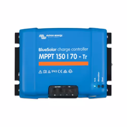 Regulateur Blue Solar Victron MPPT en tension de stockage pour 12, 24 ou 48 v admettant 150 V en entrée et jusqu à 70A en ent ...