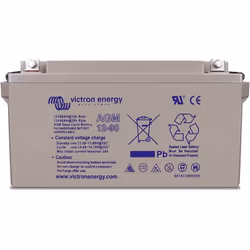Victron Energy BAT412151084, Batterie rechargeable, 12 V, 165000 mAh, 172 mm, 240 mm, 485 mm