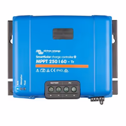 Régulateur de charge solaire smartsolar mppt 250-60-tr (12-24-48v) - victron energy