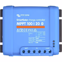 Régulateur de charge solaire smartsolar mppt 100/20 (48v) - victron energy